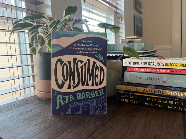 The book 'Consumed' by Aja Barber